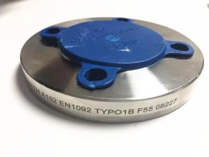 A182 F55 laippa ANSI B16.5 Super Duplex ruostumaton teräs S32760 laippa